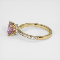 1.25 Ct. Sapphire Ring, 14K Yellow Gold 4