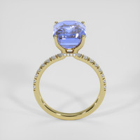 7.17 Ct. Blue Sapphire Ring, 14K Yellow Gold 3