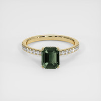 1.73 Ct. Color Change Sapphire Ring, 14K Yellow Gold 1