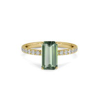 2.05 Ct. Sapphire Ring, 14K Yellow Gold 1
