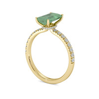 2.05 Ct. Sapphire Ring, 14K Yellow Gold 2