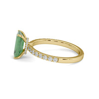 2.05 Ct. Sapphire Ring, 14K Yellow Gold 4