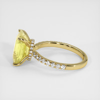6.06 Ct. Sapphire Ring, 14K Yellow Gold 4