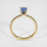 0.71 Ct. Sapphire Ring, 14K Yellow Gold 3