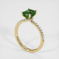 1.48 Ct. Sapphire Ring, 14K Yellow Gold 2