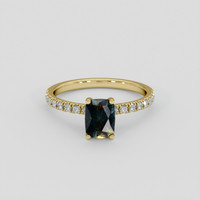 1.42 Ct. Bi Color Sapphire Ring, 14K Yellow Gold 1
