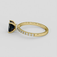 1.42 Ct. Bi Color Sapphire Ring, 14K Yellow Gold 4