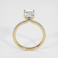 2.51 Ct. White Sapphire Ring, 14K Yellow Gold 3