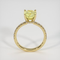 2.83 Ct. Sapphire Ring, 14K Yellow Gold 3