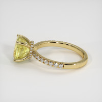 2.83 Ct. Sapphire Ring, 14K Yellow Gold 4