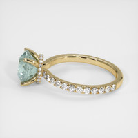 1.92 Ct. Sapphire Ring, 14K Yellow Gold 4
