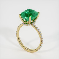 Emerald Ring 4.67 Ct. 18K Yellow Gold Preview