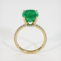 Emerald Ring 4.67 Ct. 18K Yellow Gold Preview