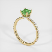 1.08 Ct. Gemstone Ring, 18K Yellow Gold 2