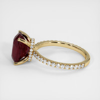 3.89 Ct. Gemstone Ring, 18K Yellow Gold 4