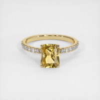 1.68 Ct. Gemstone Ring, 18K Yellow Gold 1