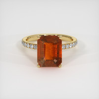 4.55 Ct. Gemstone Ring, 18K Yellow Gold 1