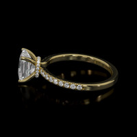 1.20 Ct. Gemstone Ring, 18K Yellow Gold 4