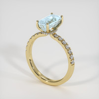 1.84 Ct. Gemstone Ring, 18K Yellow Gold 2