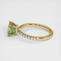 1.86 Ct. Bi Color Sapphire Ring, 18K Yellow Gold 4