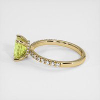 2.03 Ct. Sapphire Ring, 18K Yellow Gold 4