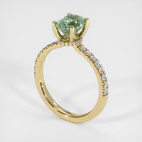 1.74 Ct. Sapphire Ring, 18K Yellow Gold 2