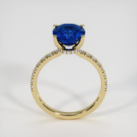 3.83 Ct. Sapphire Ring, 18K Yellow Gold 3