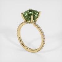 5.40 Ct. Sapphire Ring, 18K Yellow Gold 2