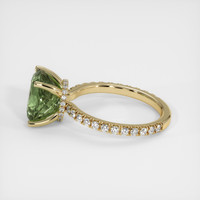 5.40 Ct. Sapphire Ring, 18K Yellow Gold 4