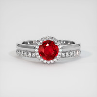 Ruby Ring 1.02 Ct., Platinum 950 Preview