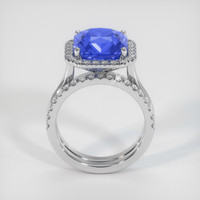 6.25 Ct. Sapphire Ring, 18K White Gold 3