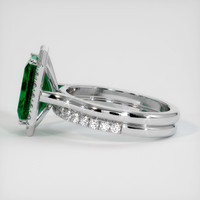 2.34 Ct. Emerald Ring, 18K White Gold 4