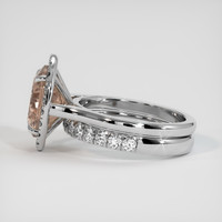 2.83 Ct. Gemstone Ring, 18K White Gold 4