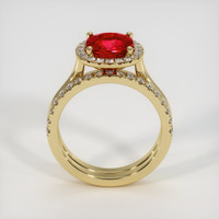 1.76 Ct. Ruby Ring, 14K Yellow Gold 3