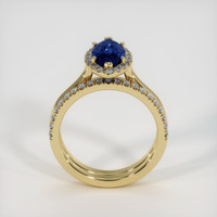 3.03 Ct. Sapphire Ring, 18K Yellow Gold 3
