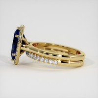3.03 Ct. Sapphire Ring, 18K Yellow Gold 4