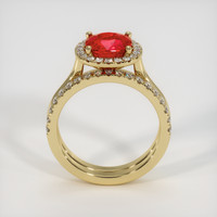 1.60 Ct. Ruby Ring, 18K Yellow Gold 3