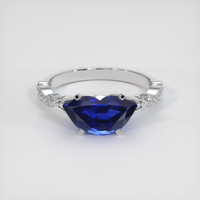 2.51 Ct. Sapphire Ring, Platinum 950 1