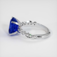 4.43 Ct. Sapphire Ring, Platinum 950 4