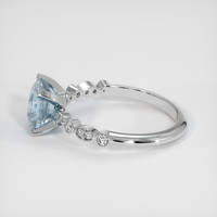 1.58 Ct. Sapphire Ring, Platinum 950 4