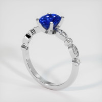 1.71 Ct. Sapphire Ring, Platinum 950 2