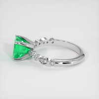 1.73 Ct. Emerald Ring, Platinum 950 4