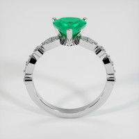 1.46 Ct. Emerald Ring, Platinum 950 3