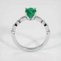 1.21 Ct. Emerald Ring, Platinum 950 3