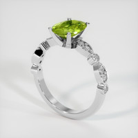 1.47 Ct. Gemstone Ring, Platinum 950 2