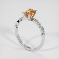 1.11 Ct. Gemstone Ring, Platinum 950 2