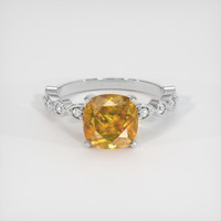 2.13 Ct. Gemstone Ring, Platinum 950 1