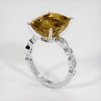 8.54 Ct. Gemstone Ring, Platinum 950 2