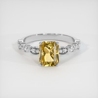 1.68 Ct. Gemstone Ring, Platinum 950 1