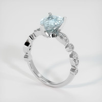 1.35 Ct. Gemstone Ring, Platinum 950 2